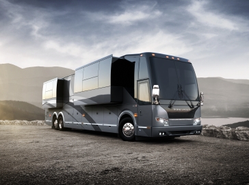 Prevost Motorcoach Conversions | Featherlite Motorcoach Partners